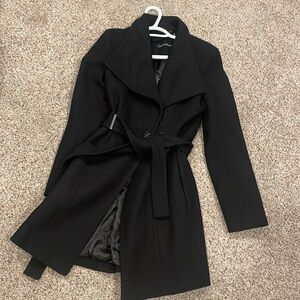 Calvin Klein Pea Coat with belt size small